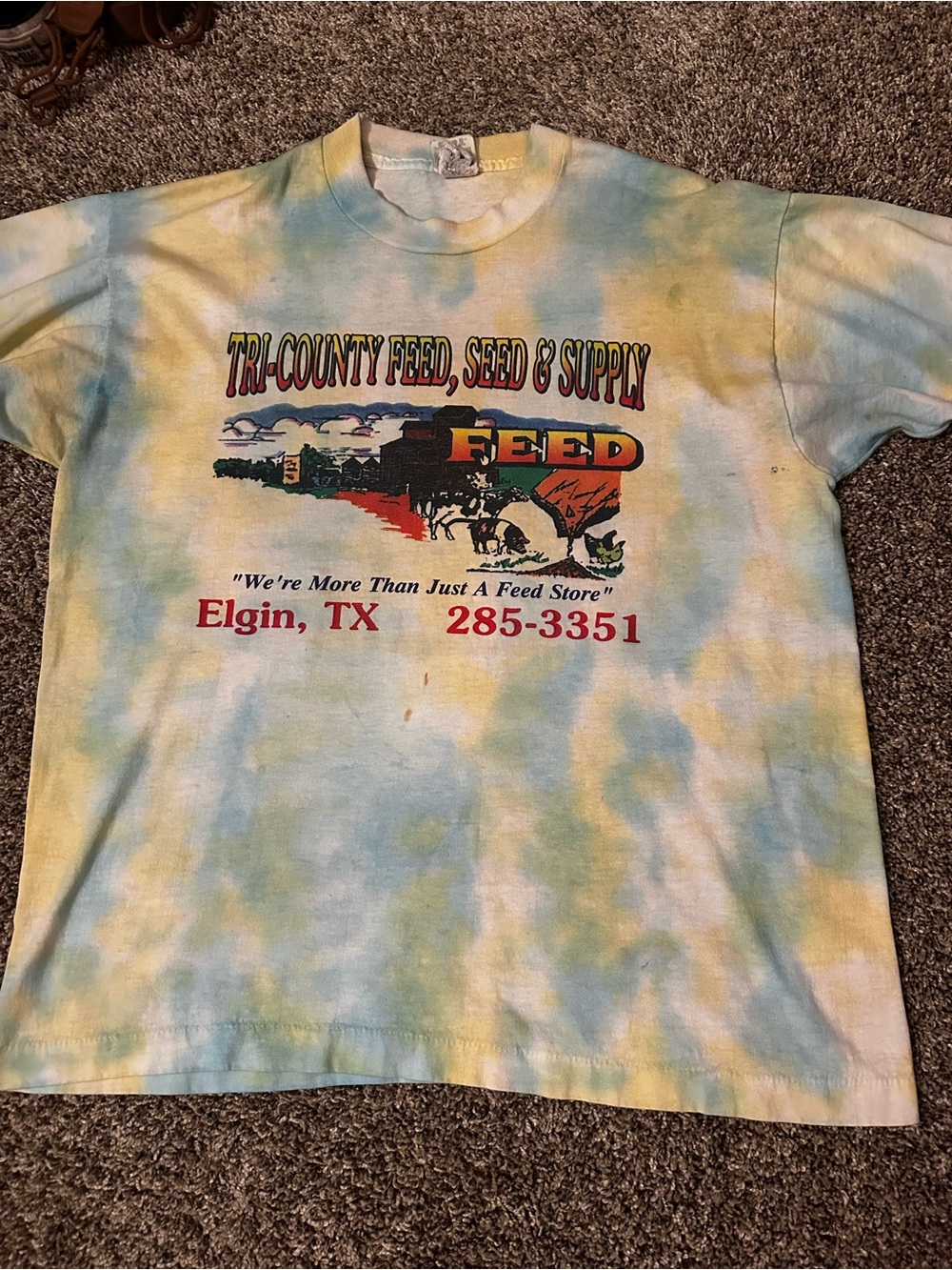 Vintage Tie Dye Graphic Tee